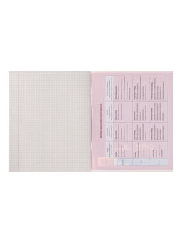 Цена за 15 шт. Тетрадь предметная, 36 листов в клетку, Calligrata «MonoTone. Английский язык», серые листы