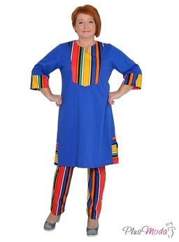 Туника Модель №1041 размеры 44-84 - Plusmoda фото 4