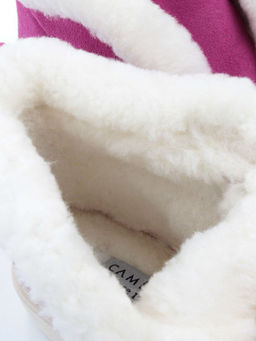 04-5603-3 CRIMSON Ботинки зимние женские (натуральная кожа, 100% шерсть)