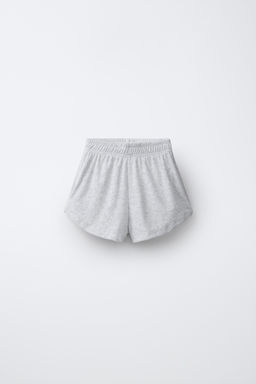 CONJUNTO CAMISETA Y BERMUDA EFECTO TOALLA / Gris vigor?