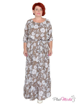 Платье Модель №1276 размеры 44-84 - Plusmoda фото 3