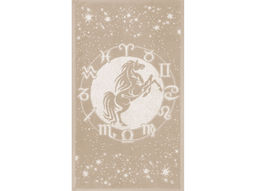 Полотенце махровое 6с104.511ж2 Зодиак-лошадь(лен3) 67х40см