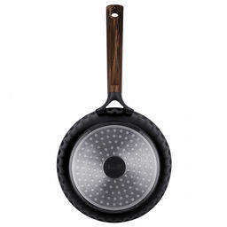 Сковорода с антипригарным покрытием Fiamma д22см, h8,5см, s1,6мм, дно s4,5мм, литой алюминий, бакелитовая ручка с покрытием soft-touch 18,5см, капсульное дно, Regent (Китай) Подходит для всех видов плит, включая индукционную. - Домашняя мода фото 2