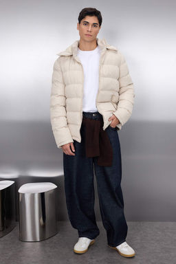 TRENDYOL MAN Haki Regular Fit Ruzgara ve Suya Dayan?kl? Sisme K?sl?k Mont TMNAW22MO0132 - Trendyolmilla фото 2