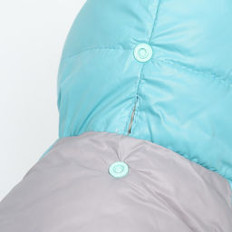 Комбинезон Анорак светоотражающий, размер 10 (ДС 25, ОГ 34, ОШ 24 см), чёрно-голубой - Simaland фото 6