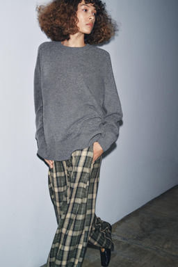 100% WOOL OVERSIZE JUMPER - Zara фото 11