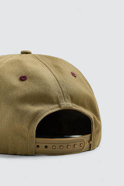EMBROIDERED FLAT PEAK CAP - Zara фото 4