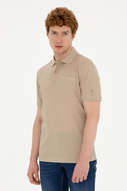 U. S. Polo Assn / Мужская футболка светло-хаки - U.s. polo assn фото 8