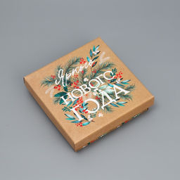 Коробка складная Яркого Нового года, 20 20 5 см