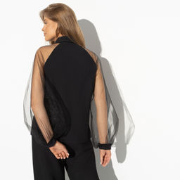 Блуза, Теория красоты (нуар) - Charutti фото 5