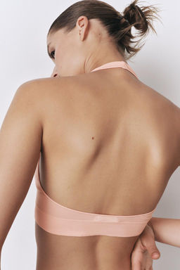 HALTER BRA WITH POLYAMIDE - Zara фото 5