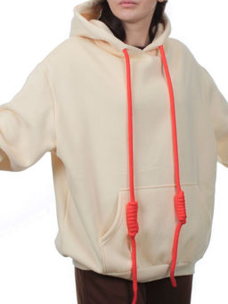 2226 MILK Толстовка женская (85% хлопок, 10% полиэстер, 5% спандекс) - Fashion фото 3