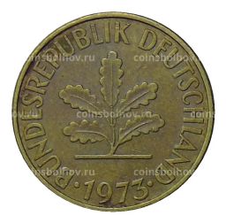 10 пфеннигов 1973 года F Германия