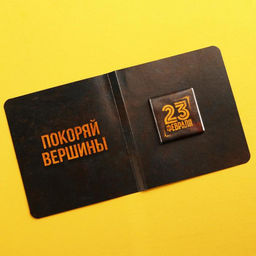 Цена за 2 шт. Подарочный шоколад 23 февраля, 5 г - Фабрика счастья фото 3