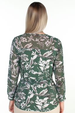 Блузка женская 4021/03/Серый, пудровый - Rise фото 11