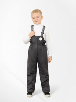 Полукомбинезон детский серый