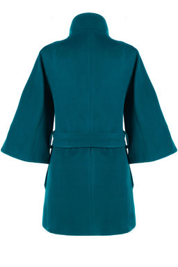 01-05664 Пальто женское демисезонное (пояс) - El podio фото 6