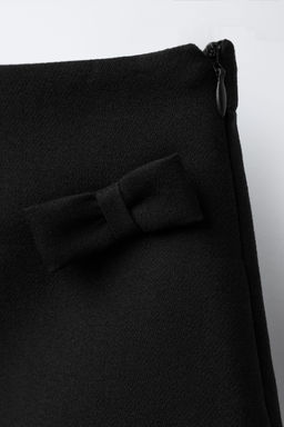 SKIRT WITH BOW APPLIQU_ - Zara фото 3