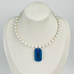 Колье из Жемчуга и Апатита