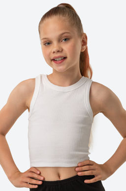 Майка-топ для девочки в рубчик Baykar  фото 2