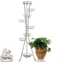 Стойка для цветов Классика 17-019 на 9 цветов - Фабрика интерьерной ковки фото 4