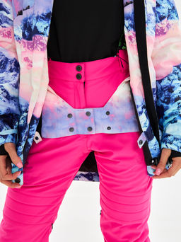 Женская горнолыжная сноубордическая куртка Alpha Endless Ultra Chaleur SNB 423/316_9 Разноцветный  фото 7