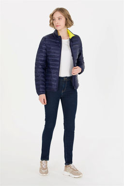 Женское темно-синее пальто - U.s. polo assn фото 10