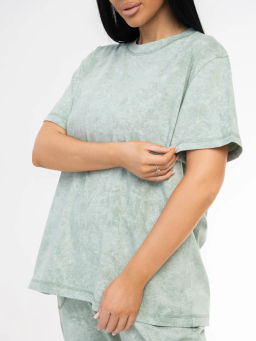 Костюм женский, цвет зеленый - Текс-плюс фото 2