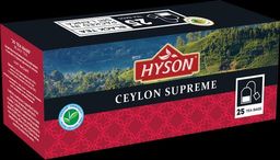 HYSON. Supreme Ceylon карт.пачка, 25 пак.