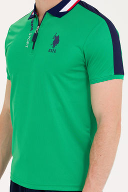 Мужская зеленая футболка - U.s. polo assn фото 20