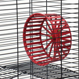 Клетка для грызунов Пижон №5, с 3 этажами, укомплектованная, 41 х 30 х 58 см, серая  фото 6