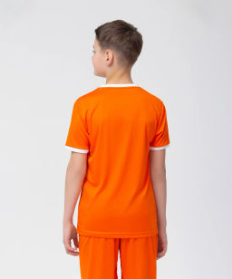 Футболка футбольная JOGEL CAMP Origin, оранжевый/белый, детский