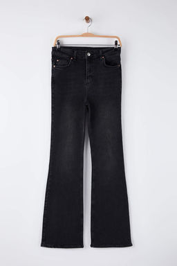 Mavi Yuksek Bel Ispanyol Paca Flare Jeans TWOAW26JE00095 - Trendyolmilla фото 11