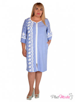 Халат Модель №474 размеры 44-84 - Plusmoda фото 5
