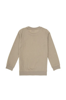 Erkek _ocuk A__k Haki Bisiklet Yaka Sweatshirt - U.s. polo assn фото 2