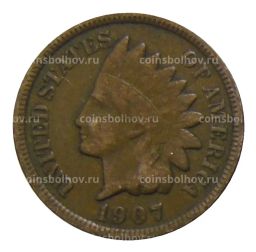 1 цент 1907 года США