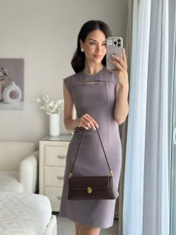 Платье Саньетто (лиловый) - Nadi bordo фото 6