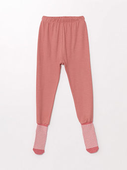 Beli Lastikli Basic K?z Bebek ?orapl? Pijama 2li - Waikiki фото 2