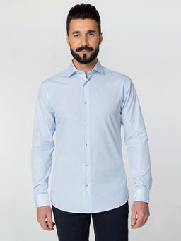 Сорочка мужская длинный рукав GREG 221/131/7337/Z/1p  фото 9