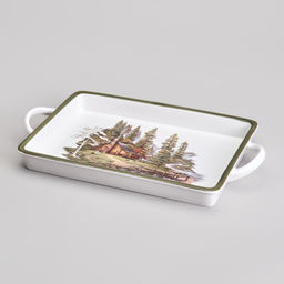 БЛЮДО С РУЧКАМИ LEFARD FAMILY HOUSE ПРЯМОУГ. 35,5*20*4 СМ фото 8