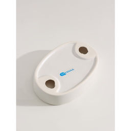 Набор аксессуаров для ванной комнаты SAVANNA Легенда, 3 предмета, дозатор 370 мл, мыльница, стакан, белый  фото 2