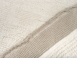 Полотенце 18С310-ШР/у. 45*65 "Имитация-2" цв. 7 рис. 362 молочный