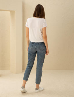 _ndigo Mom Fit Jean Pantolon - Pierre cardin фото 4