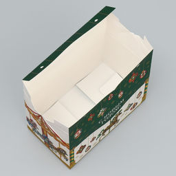 Цена за 5 шт. Коробка подарочная для сладостей «С Новым годом!», 10×18×14 см