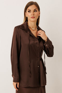 Блуза KOKOdea 20004 шоколад