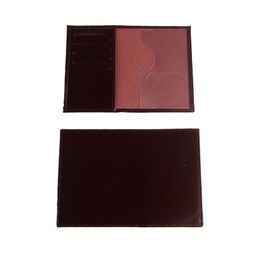 Обложка для паспорта matoon бордовая размер см 19x14,5x0