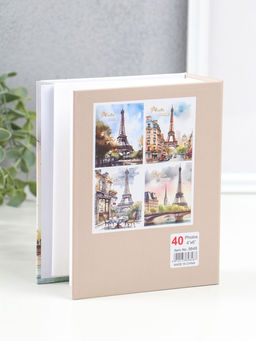 Фотоальбом на 100 фото 10х15 см "Мост у Эйфелевой башни" 4,5х12,5х16,5 см
