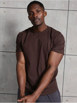 Футболка "Однотонная" Шоколад Мужской Футболка "Однотонная" Шоколад Мужской