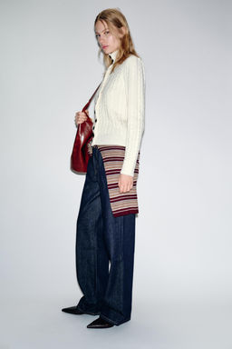 CABLE-KNIT CARDIGAN - Zara фото 5