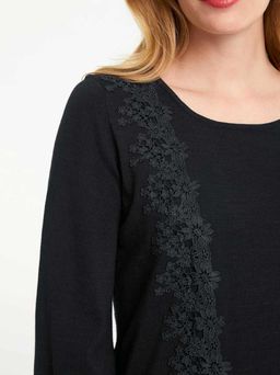 Пуловер, черный - Ashley brooke фото 5